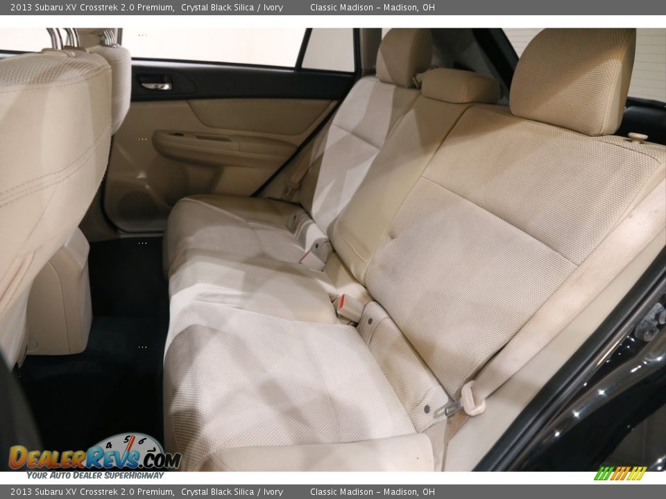 2013 Subaru XV Crosstrek 2.0 Premium Crystal Black Silica / Ivory Photo #15