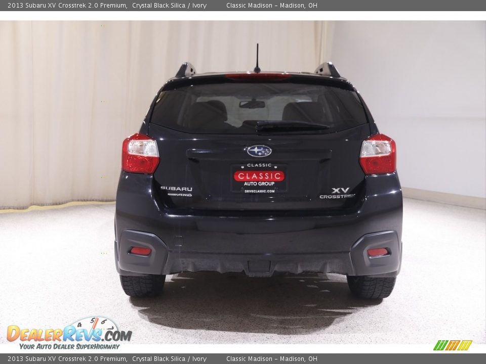 2013 Subaru XV Crosstrek 2.0 Premium Crystal Black Silica / Ivory Photo #16