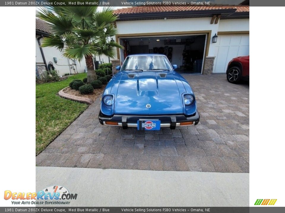 1981 Datsun 280ZX Deluxe Coupe Med Blue Metallic / Blue Photo #21