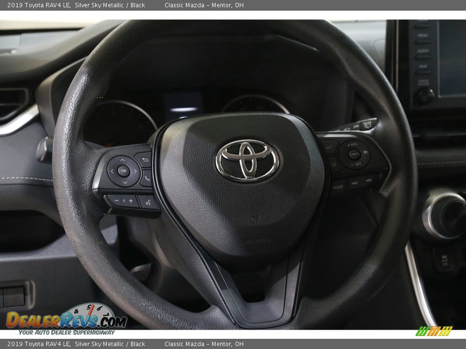 2019 Toyota RAV4 LE Silver Sky Metallic / Black Photo #7