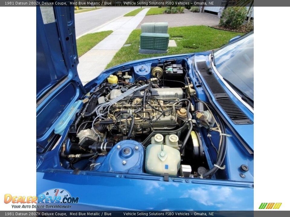 1981 Datsun 280ZX Deluxe Coupe 2.8 Liter SOHC 12-Valve Inline 6 Cylinder Engine Photo #24