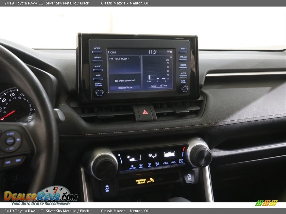 2019 Toyota RAV4 LE Silver Sky Metallic / Black Photo #9