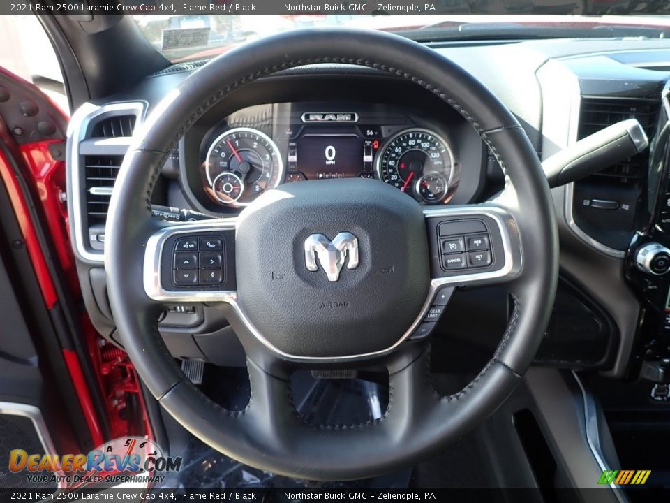 2021 Ram 2500 Laramie Crew Cab 4x4 Flame Red / Black Photo #21