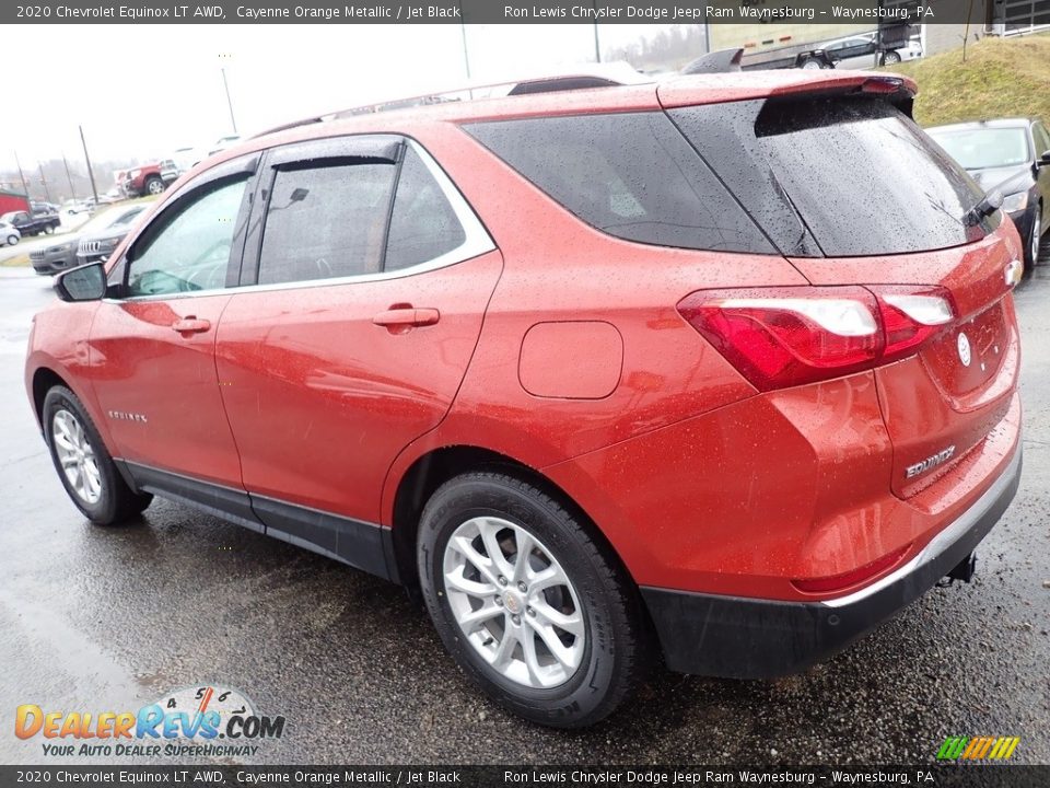 2020 Chevrolet Equinox LT AWD Cayenne Orange Metallic / Jet Black Photo #3