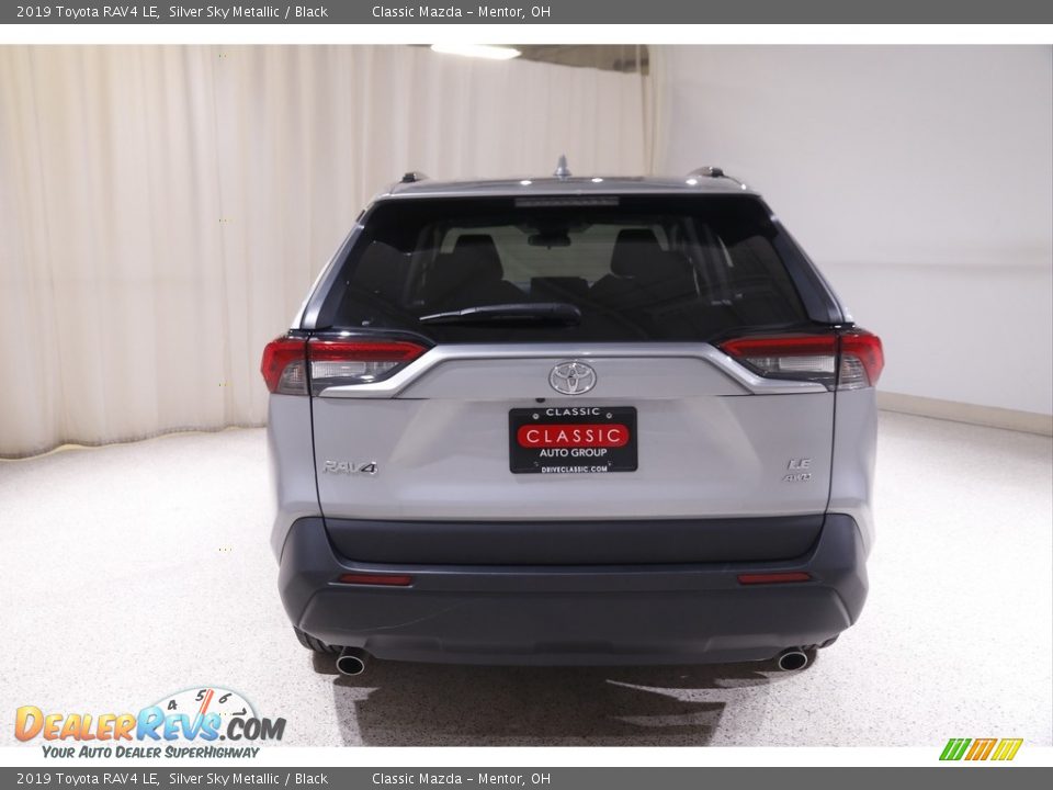 2019 Toyota RAV4 LE Silver Sky Metallic / Black Photo #17