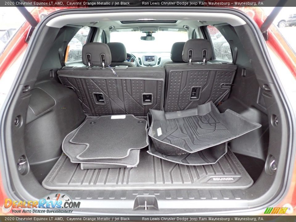 2020 Chevrolet Equinox LT AWD Cayenne Orange Metallic / Jet Black Photo #5