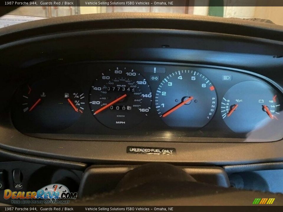 1987 Porsche 944  Gauges Photo #5