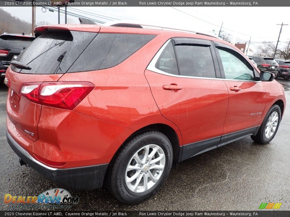2020 Chevrolet Equinox LT AWD Cayenne Orange Metallic / Jet Black Photo #6