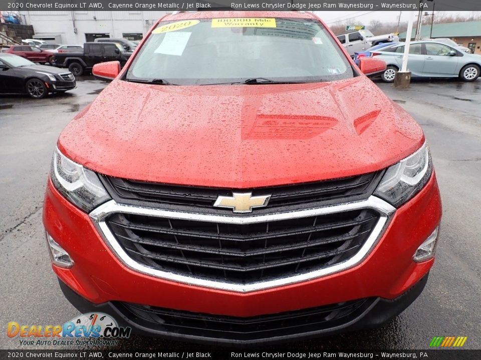 2020 Chevrolet Equinox LT AWD Cayenne Orange Metallic / Jet Black Photo #9