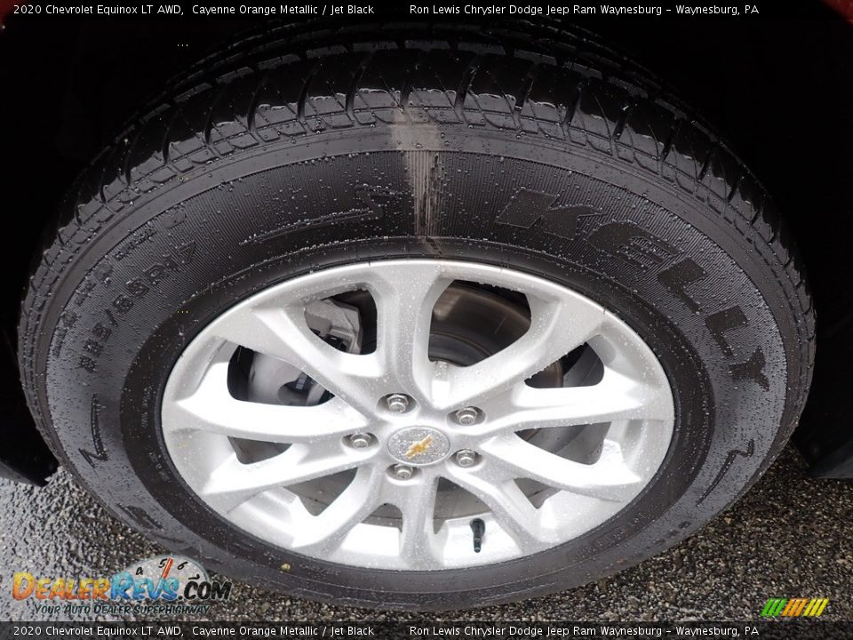 2020 Chevrolet Equinox LT AWD Cayenne Orange Metallic / Jet Black Photo #10