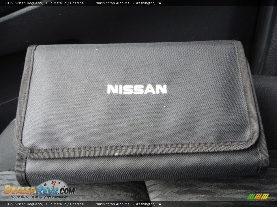 2019 Nissan Rogue SV Gun Metallic / Charcoal Photo #21