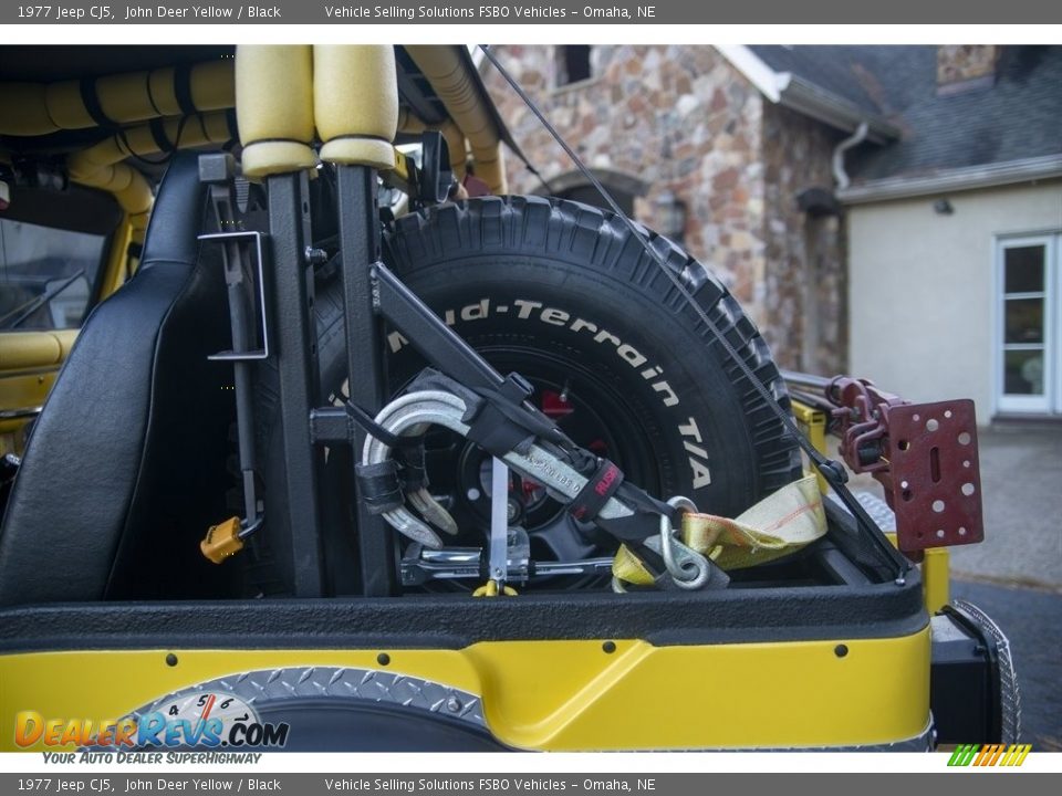 1977 Jeep CJ5 John Deer Yellow / Black Photo #8