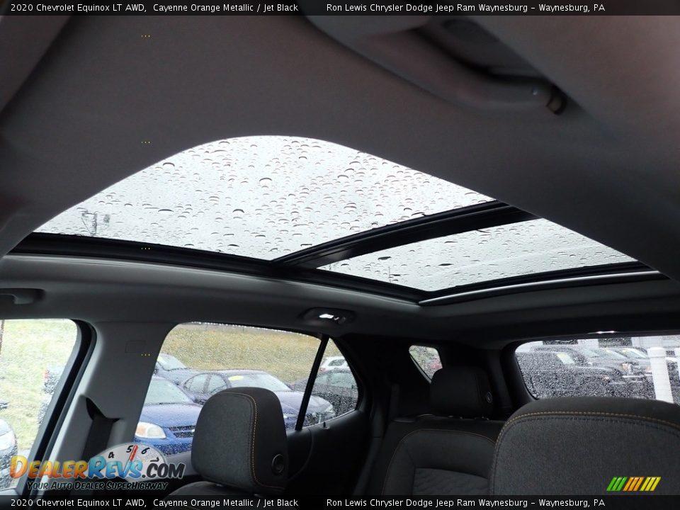 2020 Chevrolet Equinox LT AWD Cayenne Orange Metallic / Jet Black Photo #17