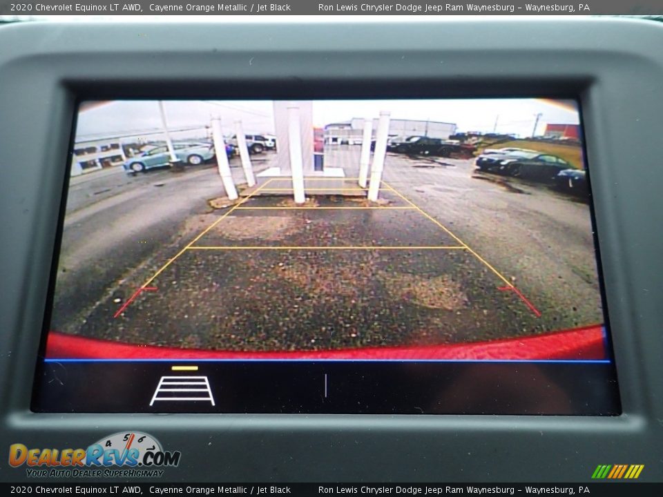 2020 Chevrolet Equinox LT AWD Cayenne Orange Metallic / Jet Black Photo #18