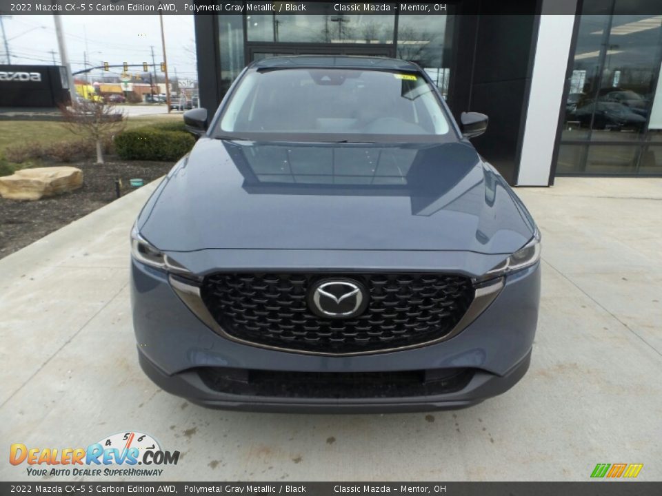 2022 Mazda CX-5 S Carbon Edition AWD Polymetal Gray Metallic / Black Photo #2