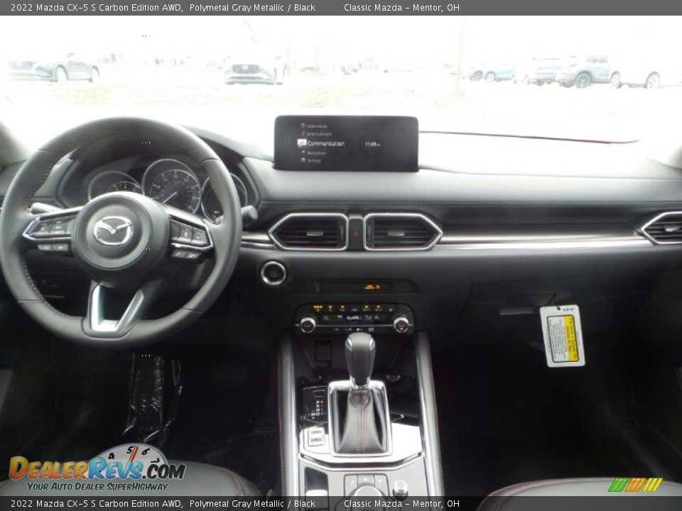 2022 Mazda CX-5 S Carbon Edition AWD Polymetal Gray Metallic / Black Photo #3