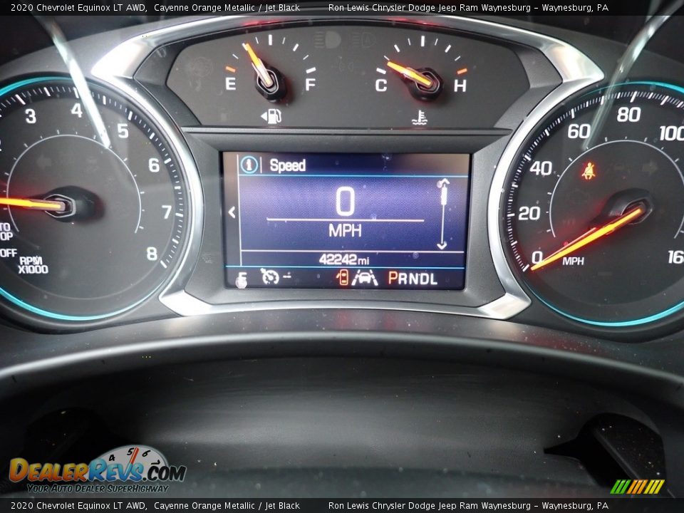 2020 Chevrolet Equinox LT AWD Cayenne Orange Metallic / Jet Black Photo #20