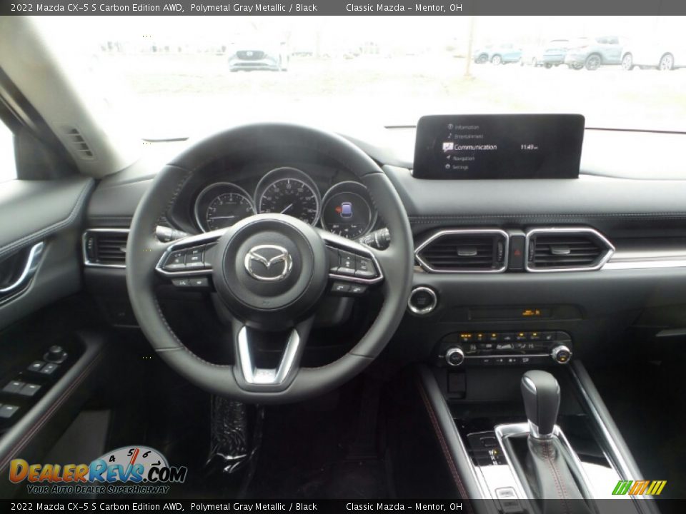2022 Mazda CX-5 S Carbon Edition AWD Polymetal Gray Metallic / Black Photo #4