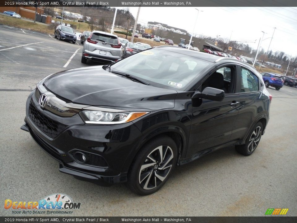 2019 Honda HR-V Sport AWD Crystal Black Pearl / Black Photo #5