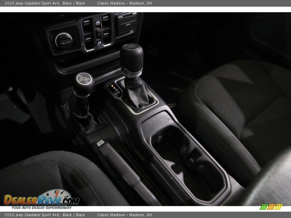 2020 Jeep Gladiator Sport 4x4 Black / Black Photo #13