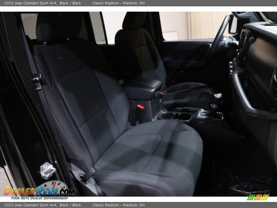 2020 Jeep Gladiator Sport 4x4 Black / Black Photo #14