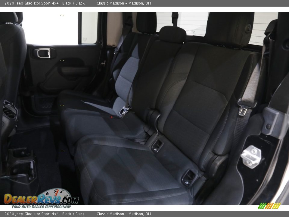 2020 Jeep Gladiator Sport 4x4 Black / Black Photo #16