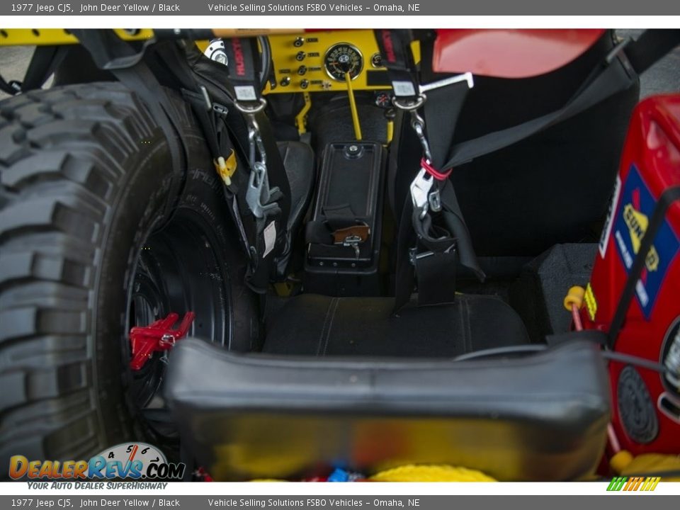 1977 Jeep CJ5 John Deer Yellow / Black Photo #20