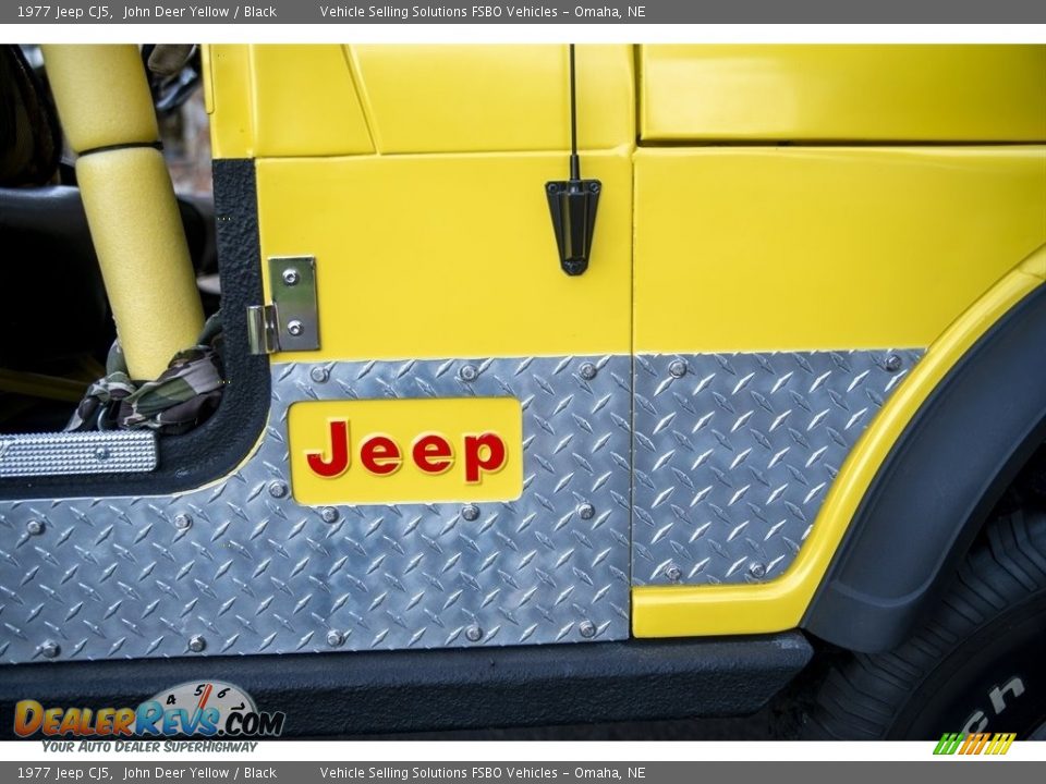 1977 Jeep CJ5 John Deer Yellow / Black Photo #28