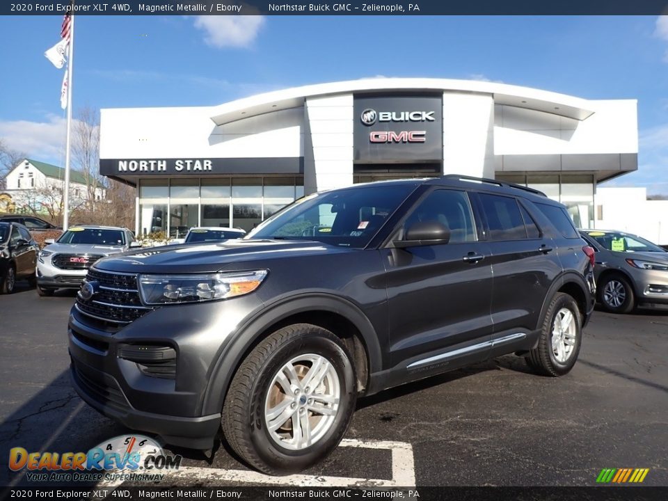 2020 Ford Explorer XLT 4WD Magnetic Metallic / Ebony Photo #1