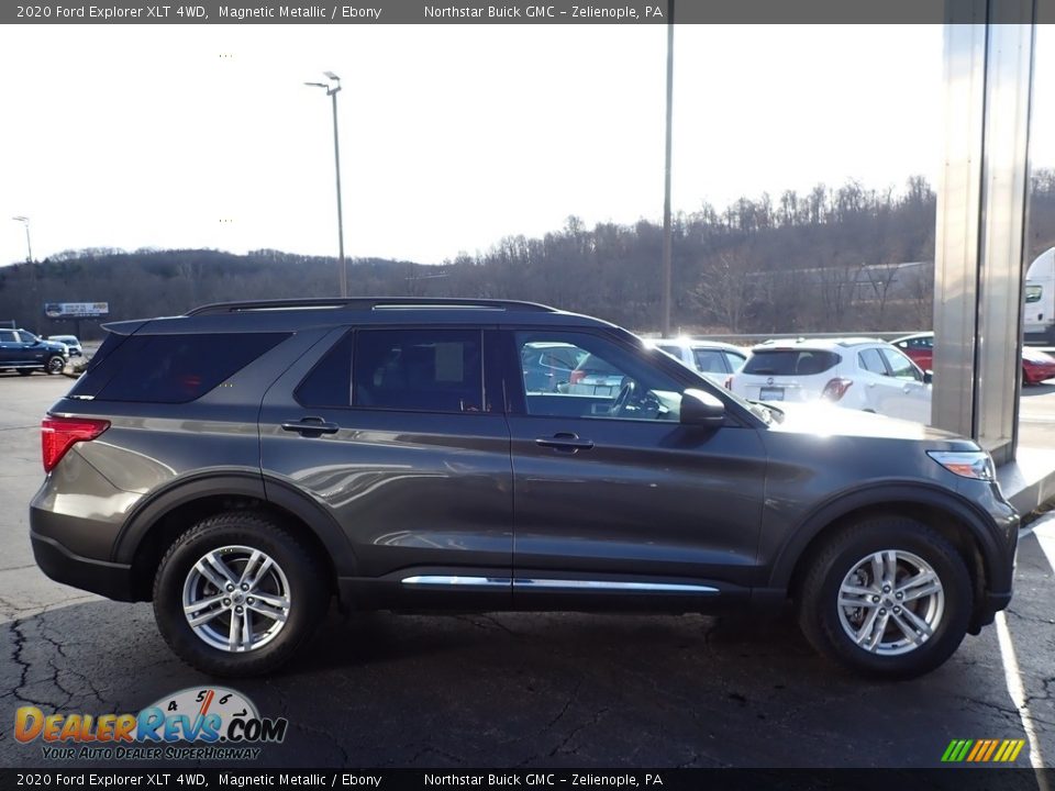 2020 Ford Explorer XLT 4WD Magnetic Metallic / Ebony Photo #5