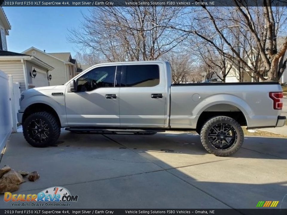 2019 Ford F150 XLT SuperCrew 4x4 Ingot Silver / Earth Gray Photo #1