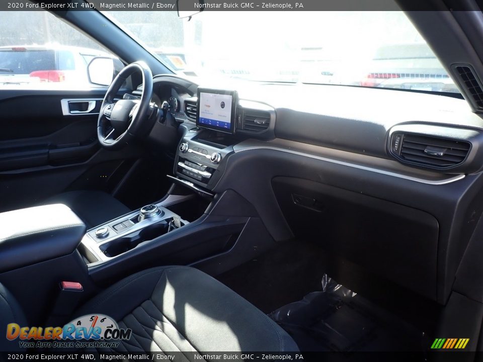 2020 Ford Explorer XLT 4WD Magnetic Metallic / Ebony Photo #6