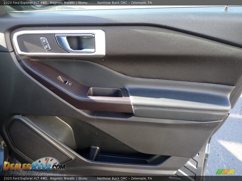 2020 Ford Explorer XLT 4WD Magnetic Metallic / Ebony Photo #7