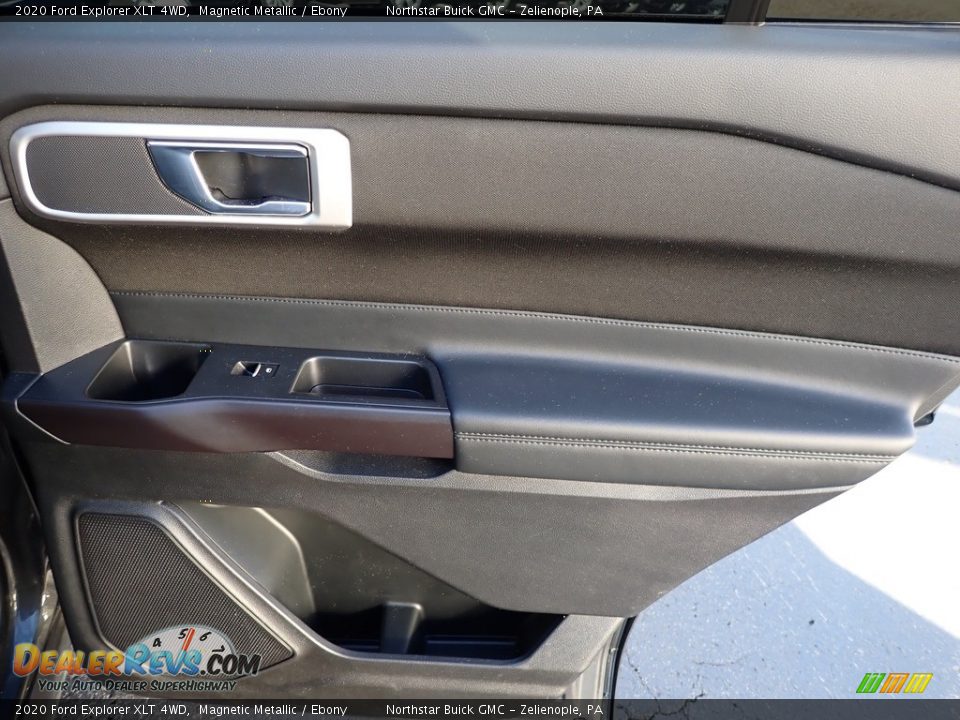 2020 Ford Explorer XLT 4WD Magnetic Metallic / Ebony Photo #8