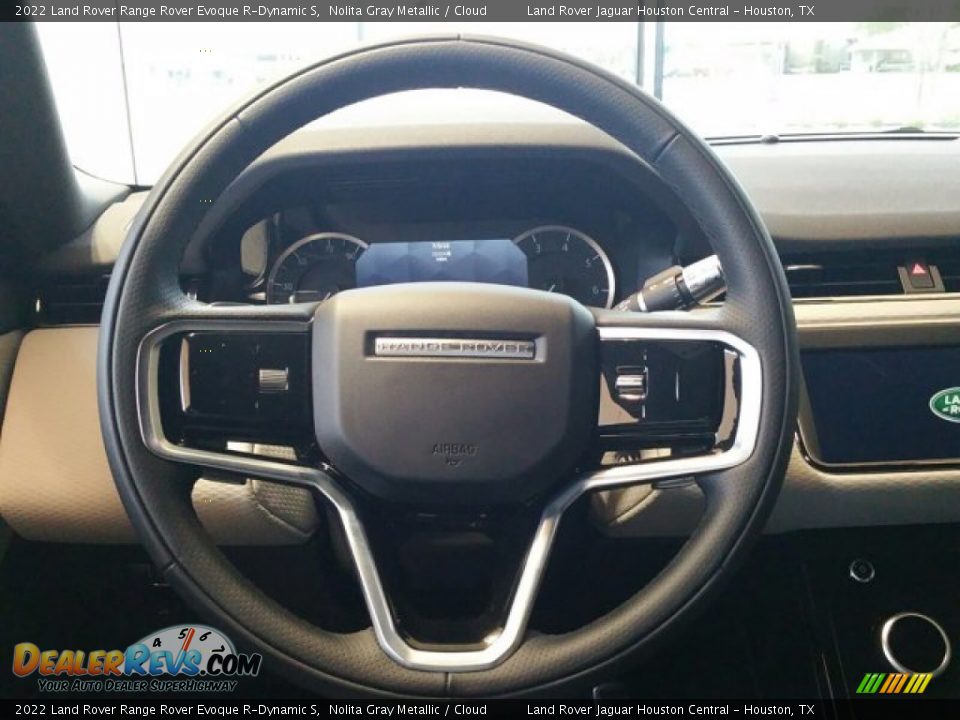 2022 Land Rover Range Rover Evoque R-Dynamic S Steering Wheel Photo #16