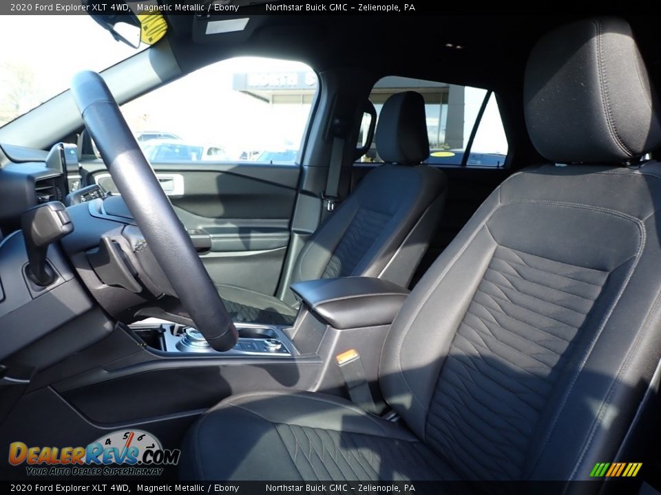 2020 Ford Explorer XLT 4WD Magnetic Metallic / Ebony Photo #17