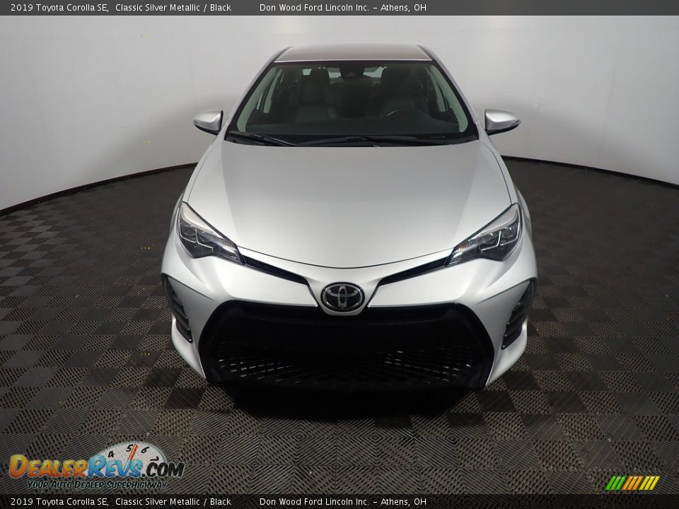 2019 Toyota Corolla SE Classic Silver Metallic / Black Photo #5