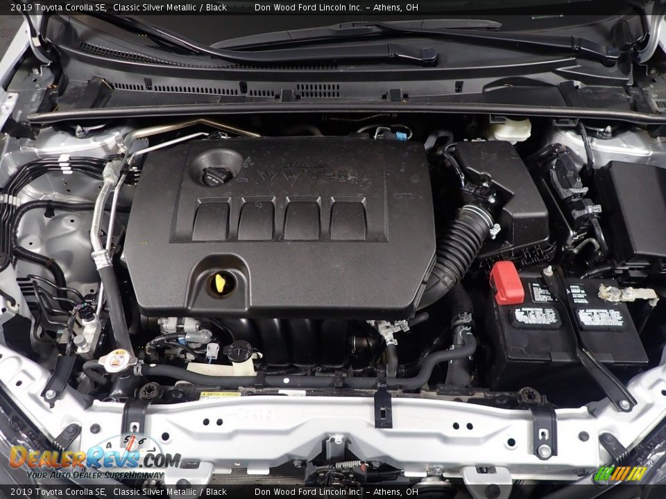 2019 Toyota Corolla SE Classic Silver Metallic / Black Photo #7