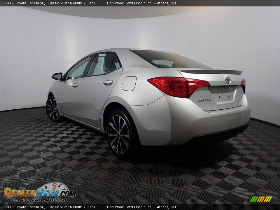 2019 Toyota Corolla SE Classic Silver Metallic / Black Photo #11