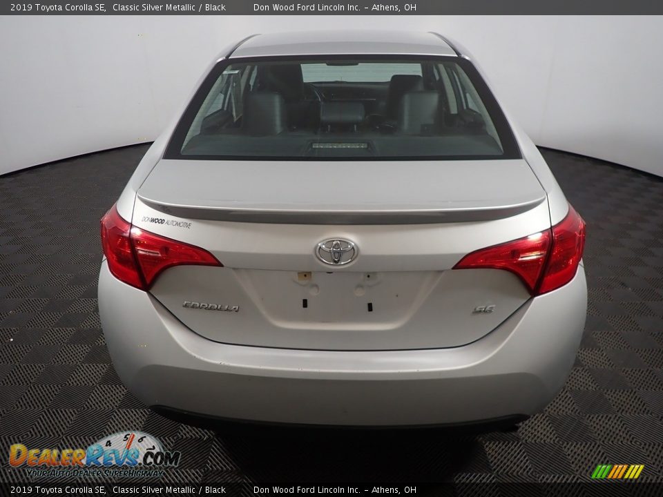 2019 Toyota Corolla SE Classic Silver Metallic / Black Photo #13