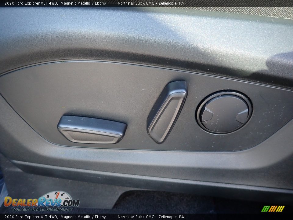 2020 Ford Explorer XLT 4WD Magnetic Metallic / Ebony Photo #28