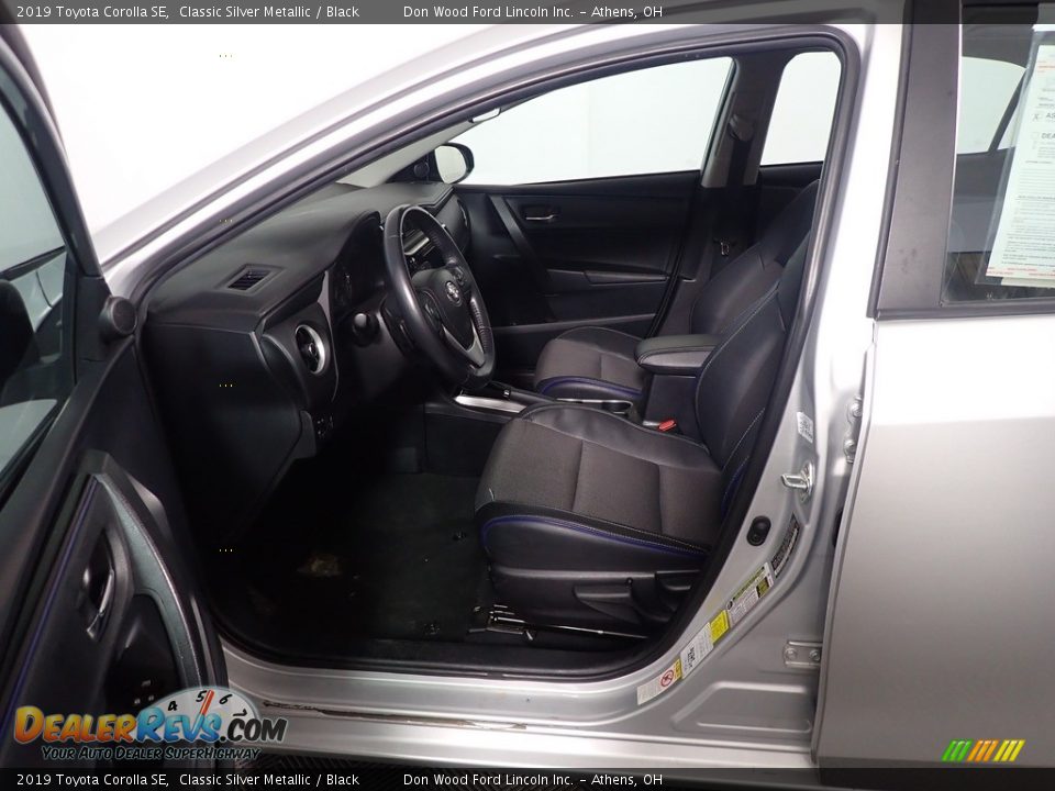 2019 Toyota Corolla SE Classic Silver Metallic / Black Photo #22