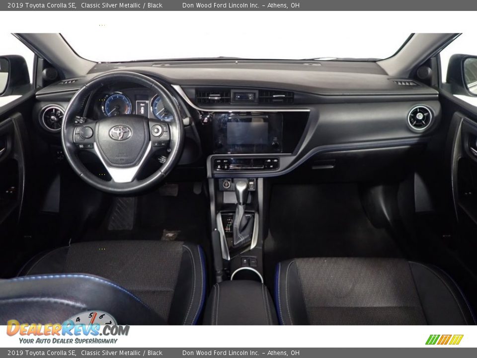 2019 Toyota Corolla SE Classic Silver Metallic / Black Photo #24