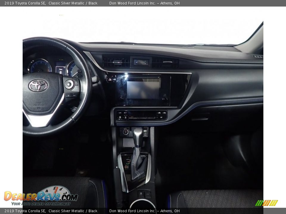 2019 Toyota Corolla SE Classic Silver Metallic / Black Photo #25