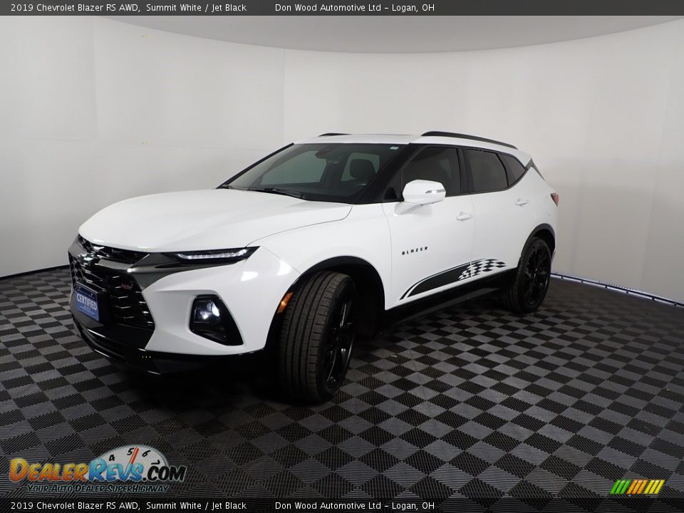 2019 Chevrolet Blazer RS AWD Summit White / Jet Black Photo #9