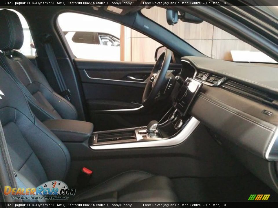 Ebony/Ebony Interior - 2022 Jaguar XF R-Dynamic SE AWD Photo #3