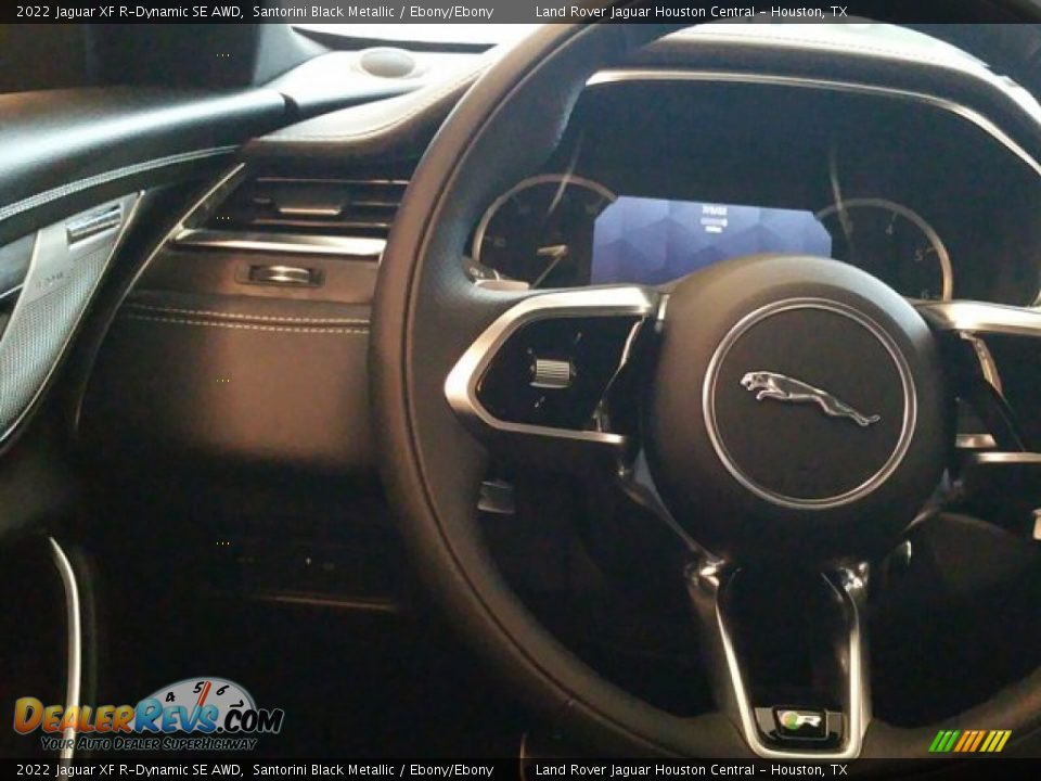 2022 Jaguar XF R-Dynamic SE AWD Steering Wheel Photo #16