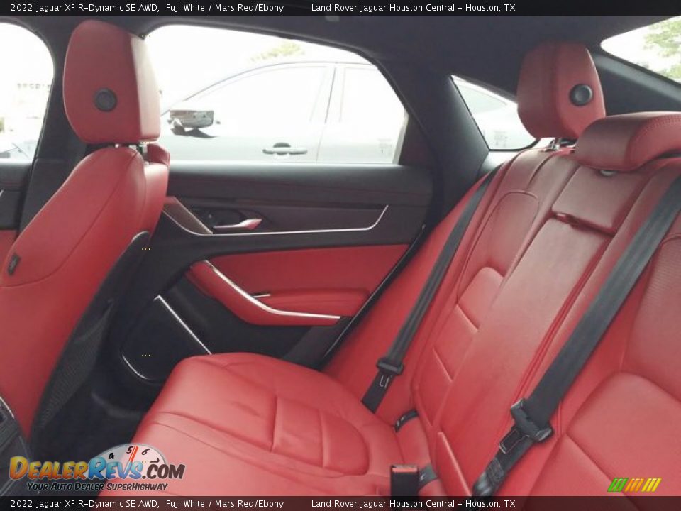 Rear Seat of 2022 Jaguar XF R-Dynamic SE AWD Photo #5