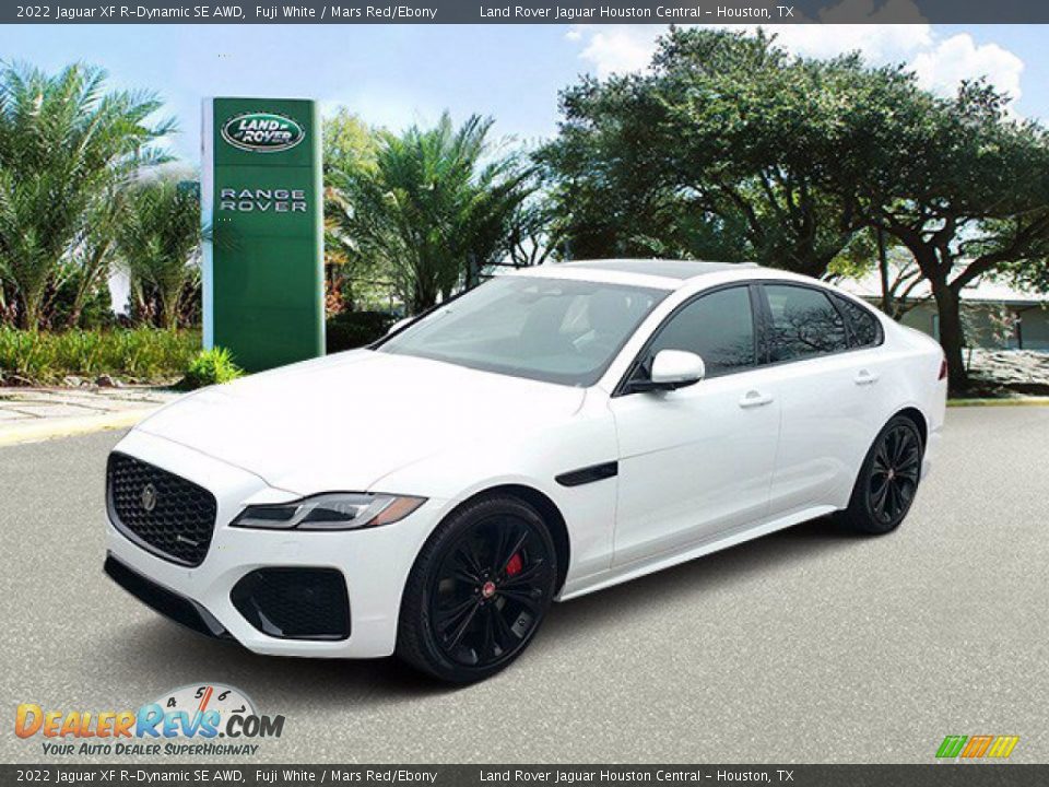 Front 3/4 View of 2022 Jaguar XF R-Dynamic SE AWD Photo #6