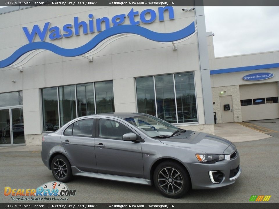 Mercury Gray Pearl 2017 Mitsubishi Lancer LE Photo #2